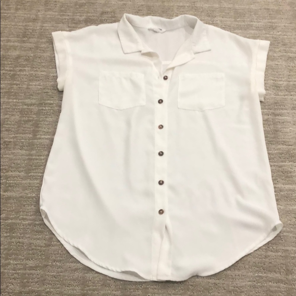 Button up blouse. Size small